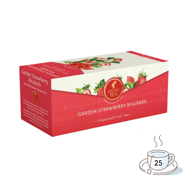 Julius Meinl Tee Erdbeere Garten-Erdbeere Rhabarber, Früchtetee